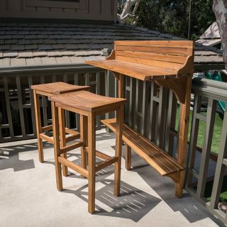 No. 9 - Christopher Knight Home Balcony Bar Set - 4