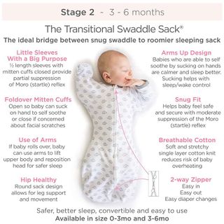 No. 4 - SwaddleDesigns Transitional Swaddle Sack - 5