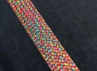 No. 10 - Derby Laces Rainbow Mirage Spark Shoelace - 2