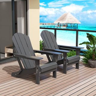 No. 7 - WestinTrends Outdoor Adirondack Chairs - 2