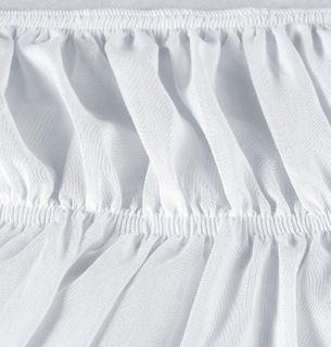 No. 9 - Utopia Bedding Queen Elastic Bed Ruffle - 5