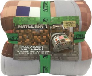 No. 1 - Minecraft Quilt & Sham Set - 4