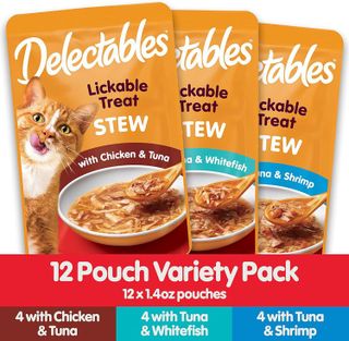 No. 10 - Hartz Delectables Stew Lickable Wet Cat Treats - 5