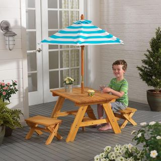 No. 6 - KidKraft Outdoor Table & Chair Set - 5