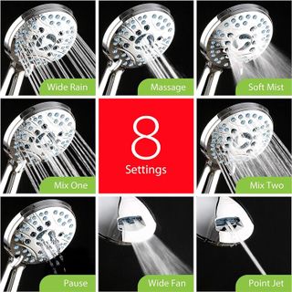 No. 10 - AquaCare High Pressure Handheld Shower Head - 4