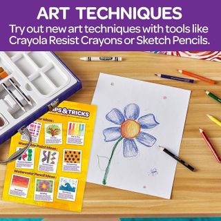 No. 7 - Crayola Table Top Easel & Paint Set - 5