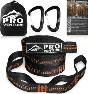 No. 10 - Pro Venture Hammock Straps and 2 Carabiners - 1