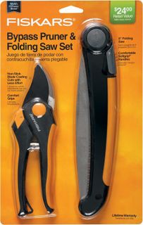 No. 10 - Fiskars 5 in. Bypass Pruner Folding Saw Set - 1