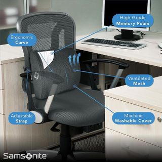 No. 1 - Samsonite Lumbar Support Pillow - 4