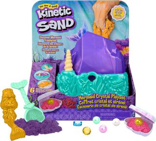 No. 10 - Kinetic Sand Mermaid Crystal Playset - 1