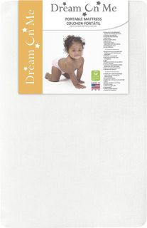 No. 5 - Dream On Me 2 In 1 Breathable Fiber Two Sided 3 Inch Portable Mini Crib Mattress - 1