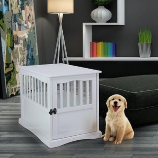 No. 8 - Casual Home Wooden Pet Crate - 2