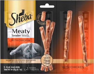 No. 5 - Sheba Treats Meaty Tender Sticks Soft Cat Treats - 1