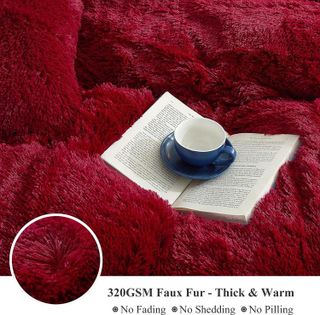 No. 6 - XeGe Cozy Plush Shaggy Duvet Cover - 3