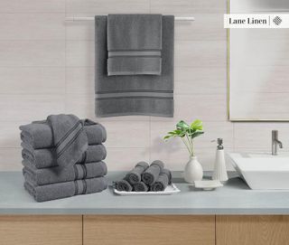 No. 4 - LANE LINEN Bath Towels - 2