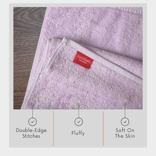 No. 5 - TEXTILOM 100% Turkish Cotton 6 Pcs Bath Towel Set - 5
