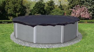 No. 2 - Blue Wave Bronze 8-Year 24-ft Round Above Ground Pool Winter Cover - 2