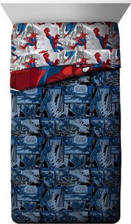 No. 4 - Marvel Spiderman Burst 4 Piece Twin Bed Set - 2