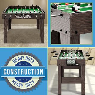 No. 4 - SereneLife Full Size Foosball Table - 4