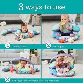 No. 2 - Infantino 3-in-1 Tummy Time, Sit Support & Mini Gym - 2