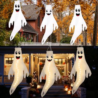 No. 2 - Halloween Ghost Windsocks - 3