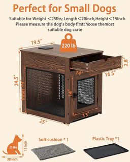 No. 9 - Piskyet Dog Crate Furniture - 3