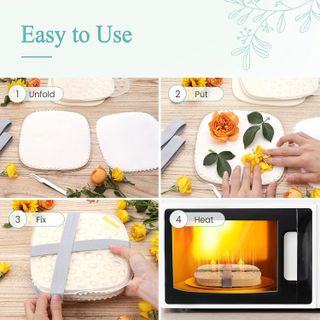 No. 7 - Etcokei Quickly Microwave Flower Press Kit - 5