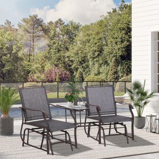 No. 6 - Outsunny Outdoor Glider Chairs - 2