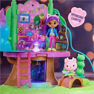No. 4 - Gabby's Dollhouse Transforming Garden Treehouse Playset - 3