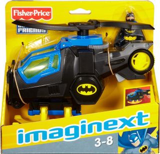 No. 1 - Fisher-Price Imaginext DC Super Friends Batman Toy Helicopter - 5