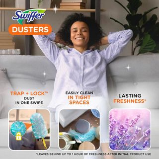 No. 5 - Swiffer Duster, Multi Surface Refills with Febreze Lavender, 18 Count - 2