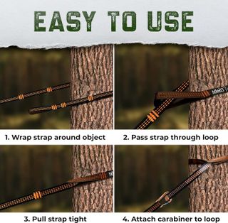 No. 10 - Nature's Hangout Hammock Straps - 5