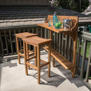 No. 9 - Christopher Knight Home Balcony Bar Set - 2