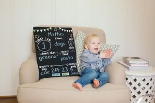 No. 6 - Kate & Milo Baby's Photo Sharing Chalkboard - 5