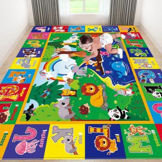 No. 9 - LTKOUGFAM Kids Play Rug - 1