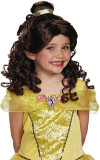 No. 7 - Disney Princess Belle Beauty & the Beast Girls' Wig - 1