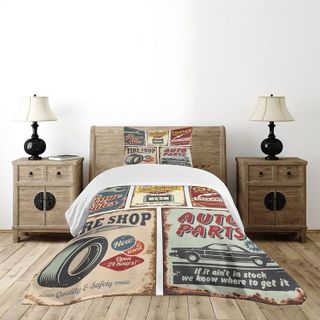 No. 6 - Lunarable 1950s Bedspread - 2