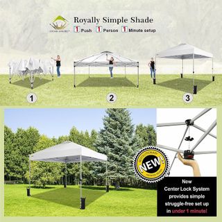 No. 2 - CROWN SHADES Pop up Canopy - 2