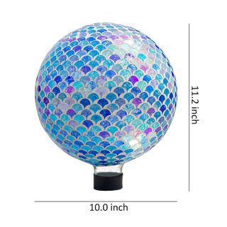 No. 5 - WHOLE HOUSEWARES Glass Gazing Ball - 2