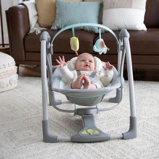 No. 7 - Ingenuity Swing 'n Go Portable Baby Swing - 2