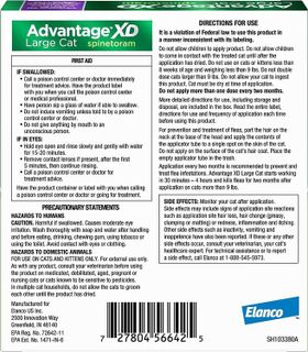 No. 10 - Advantage XD Large Cat Flea Prevention & Treatment - 2