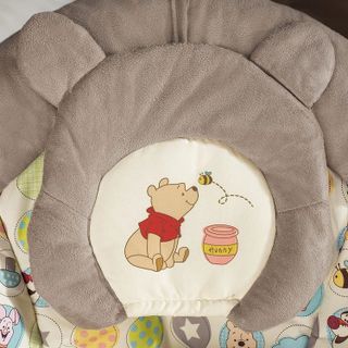 No. 7 - Bright Starts Disney Baby Winnie The Pooh Dots & Hunny Pots Bouncer - 5