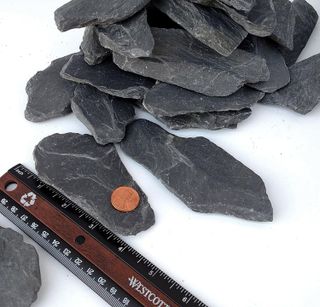 No. 10 - Small World Slate & Stone Natural Slate Stone 3 to 5 inch Rocks - 2