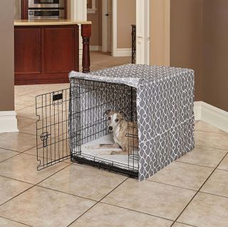 No. 3 - MidWest Homes for Pets Privacy Dog Crate Cover - 3