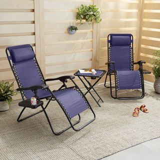 No. 8 - Amazon Basics Reclining Patio Chairs - 2