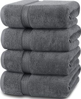 No. 5 - Utopia Towels 4 Pack Premium Bath Towels Set - 1