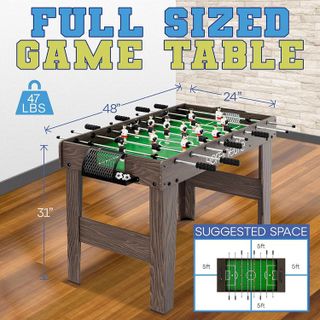 No. 4 - SereneLife Full Size Foosball Table - 2