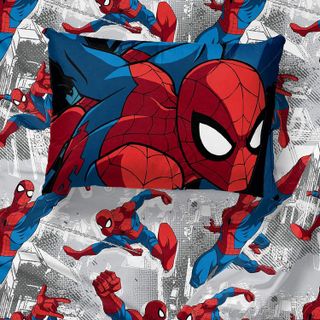 No. 4 - Marvel Spiderman Burst 4 Piece Twin Bed Set - 5