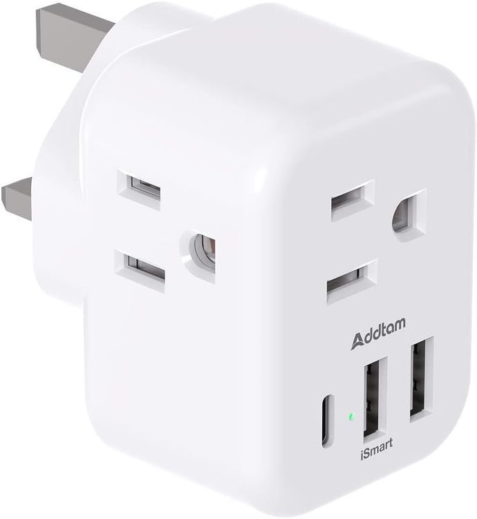 No. 10 - Addtam US to UK Ireland Plug Adapter - 1