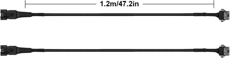 No. 8 - YiLaie 2 PCS 47 inch Extension Cables - 2